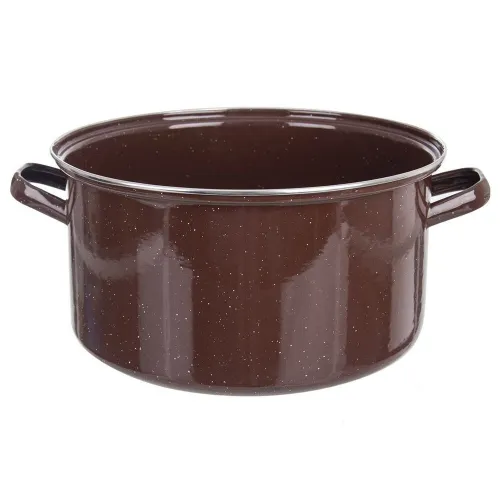 Garnek Emaliowany do Gotowania Tradycyjny na Gaz Indukcję 36 cm 15L
