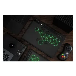 Kontroler 8BitDo All-Button Arcade Controller do PC, Xbox Bezprzewodowy Czarny