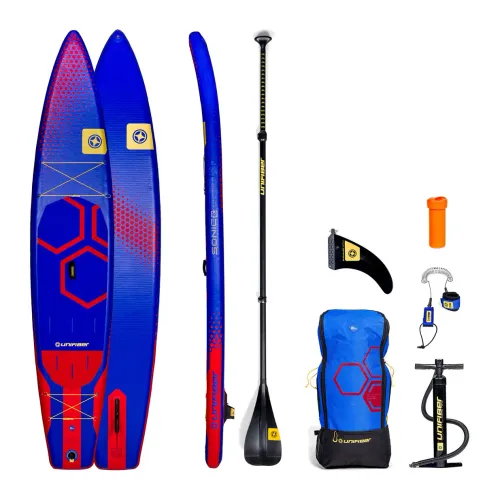Доска SUP Unifiber Sonic Touring iSup 12'6'' SL, включая весло и поводок
