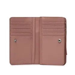 Большой женский кошелек Calvin Klein Re-Lock Quilt Bifold Wallet K60k611374 Ash Rose VB8