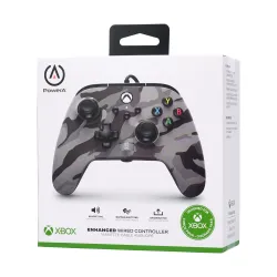 Pad PowerA Enhanced Artic Camo do Xbox Series X/S, Xbox One, PC Przewodowy