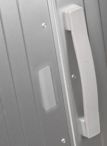 Walizka duża American Tourister Soundbox Alu - silver
