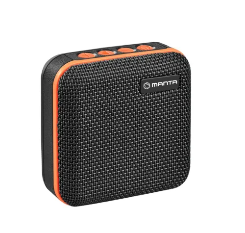 Głośnik Bluetooth Manta SPK01GO 10W Radio FM Czarny