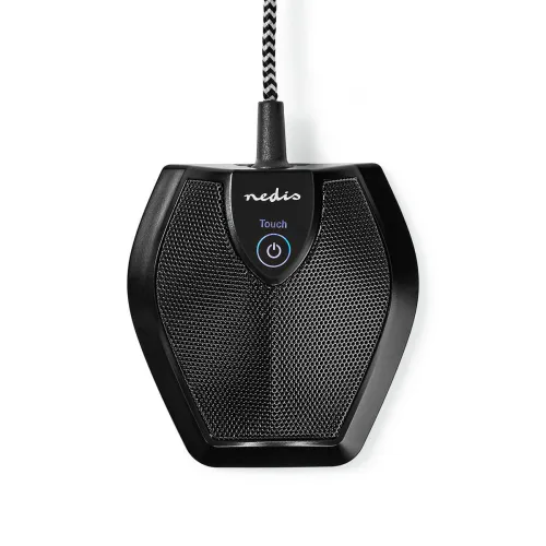 Mikrofon Nedis MICCU100BK Przewodowy Czarny