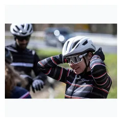 Kask rowerowy Rogelli Cuora white/black