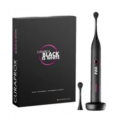Elektryczna szczoteczka soniczna o działaniu wybielającym Curaprox HYDROSONIC  Black is White