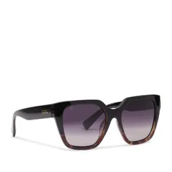 Okulary przeciwsłoneczne GOG Hazel E808-1P Black/Brown Demi - Rozmiar (EU) 00