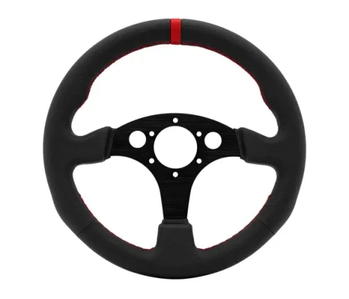 Kierownica Simagic P-330RK Skóra 33cm Obręcz kierownicy bez huba czarno-czerwony