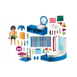 PLAYMOBIL Dollhouse 70211 Łazienka z wanną