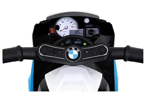 Motorek Na Akumulator Dla Dzieci 1-3 Lata Trójkołowy Bmw S1000Rr LED Skóra