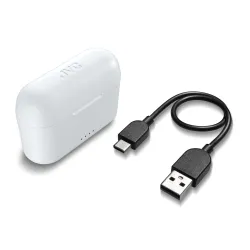 Słuchawki bezprzewodowe JVC HA-A3TWU Douszne Bluetooth 5.1 Biały