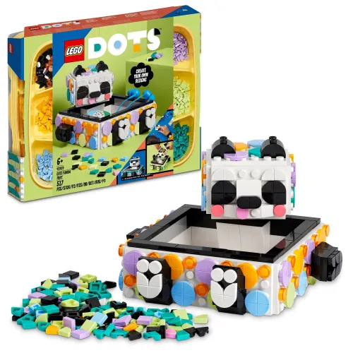 LEGO 41959 Dots Pojemnik z uroczą pandą