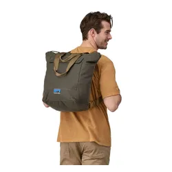 Складной рюкзак Patagonia Waxed Canvas Tote Pack 27 l-basin green