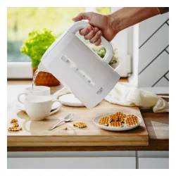ADLER AD 1386 2,2 l biały - czajnik elektryczny plastikowy