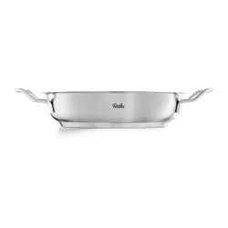 FISSLER Pure Collection 24 cm - patelnia ze stali nierdzewnej