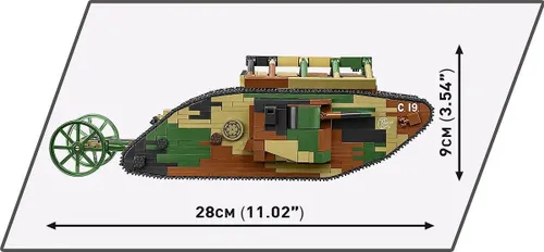 Cobi Klocki Klocki Mark I Male NO C.19 878 klocków