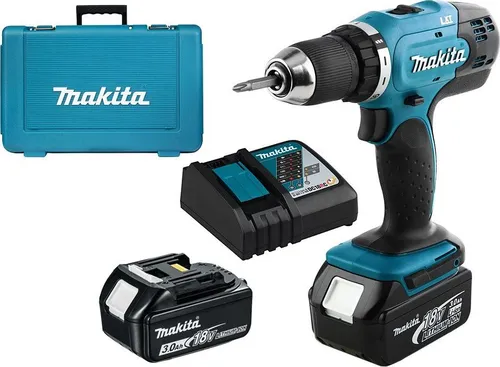 Makita Akülü Matkap DDF453RFE 18 V 2 x 3 Ah