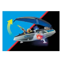 PLAYMOBIL Galaxy Police 70019 Szybowiec policyjny