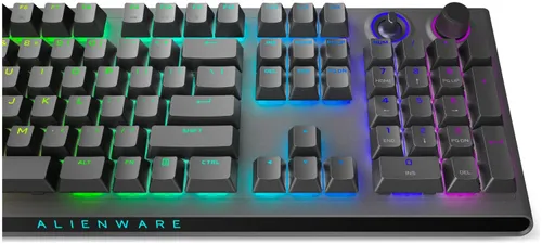 Klawiatura gamingowa Dell Alienware AW920K Cherry MX Red bezprzewodowa mechaniczna podświetlana czarna
