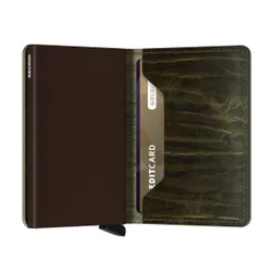 Кошелек Secrid Dutch Martin small RFID Slimwallet - оливковый