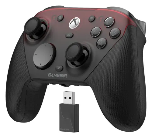 Pad GameSir G7 Pro Tri-Mode Shadow Ember do Xbox Series X/S/ Xbox One, PC, Android Bezprzewodowy Czarno-czerwony