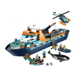 Lego City 60368 Arctic Explorer'ın teknesi