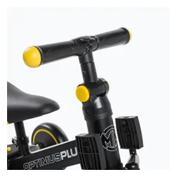 Rowerek biegowy trójkołowy Milly Mally 4w1 Optimus Plus black