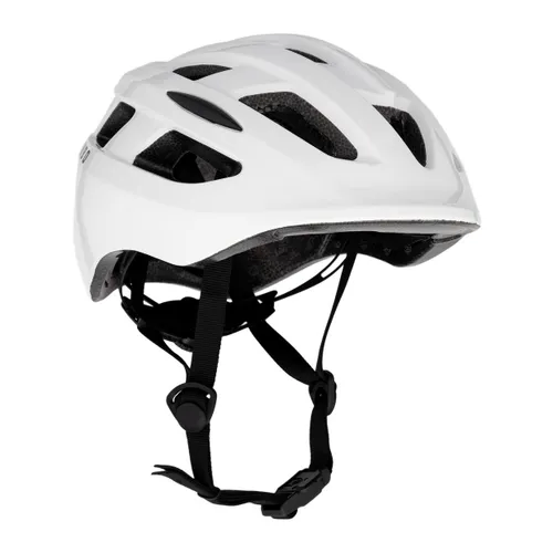 Kask rowerowy ATTABO Bonkers z lampką LED biały