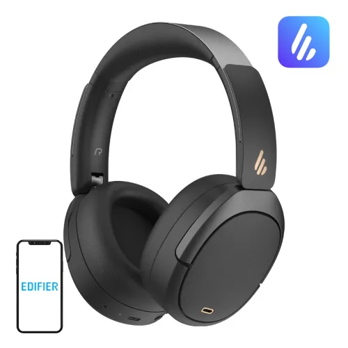 Słuchawki bezprzewodowe Edifier W80 Nauszne Bluetooth 5.4 Czarny