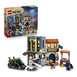 LEGO ONE PIECE 75642 Starcie z kapitanem Smokerem, zestaw klocków 9+