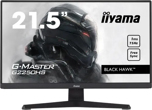 Monitor iiyama G-Master Black Hawk G2250HS-B1 21" Full HD VA 75Hz 1ms Gamingowy