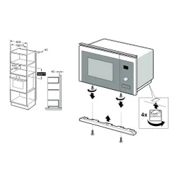 Kuchenka mikrofalowa Beko BMGB20212B b300 Grill