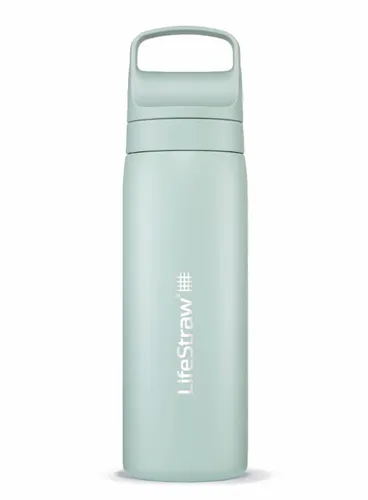 Butelka termiczna z filtrem LifeStraw Go Steel 2.0 0,5 l - seafoam