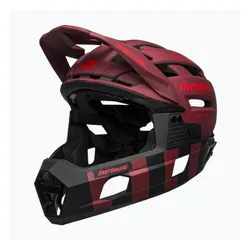 Kask rowerowy Bell FF Super Air R MIPS Spherical matte red black/fasthouse