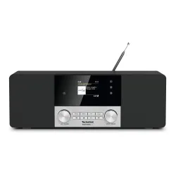 Radioodbiornik TechniSat DigitRadio 4C Radio FM DAB+ Bluetooth Czarno-srebrny