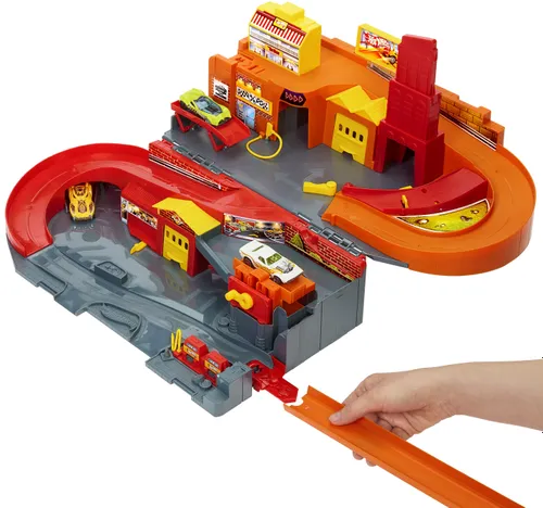 Tor Hot Wheels Stunt Tracks Rajdowe Miasto JFH37