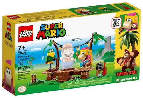 Конструктор LEGO Super Mario 71421 Концерт в джунглях Дикси Конга - расширенный набор