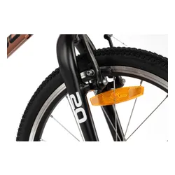 Rower dziecięcy KARBON Superlight 20 cali dla chłopca Miedziany