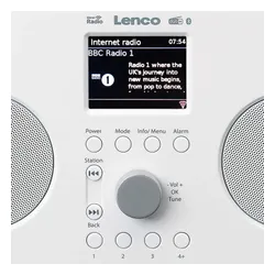 Радиоприемник Lenco PIR - 645 FM-радио DAB + интернет Bluetooth Белый