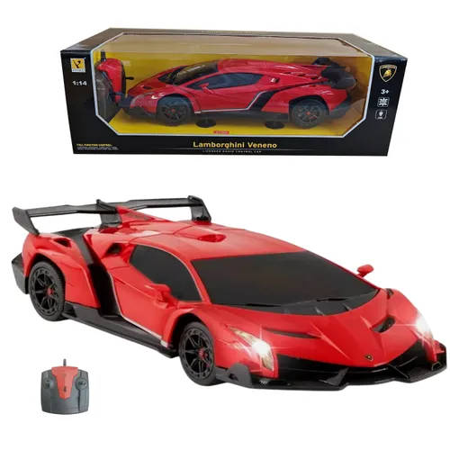 Zdalnie sterowany samochód COIL auto RC na pilota Lamborghini 1:14 czerwony