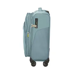 American Tourister walizka kabinowa poszerzana Summerfunk - metal grey