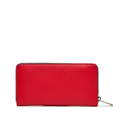 Женский кошелек Tommy Hilfiger Th Essential Sc Large для Corp AW0AW16094 Fierce Red XND