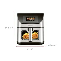 Air fryer Webber AF938 2200W 8l Aplikacja mobilna