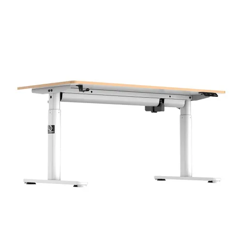 Biurko Ultradesk Pulsar 120cm Regulacja wysokości Biały