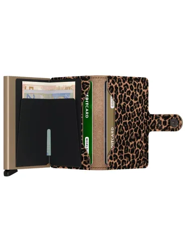 Portfel kieszonkowy Secrid Miniwallet Leo - beige