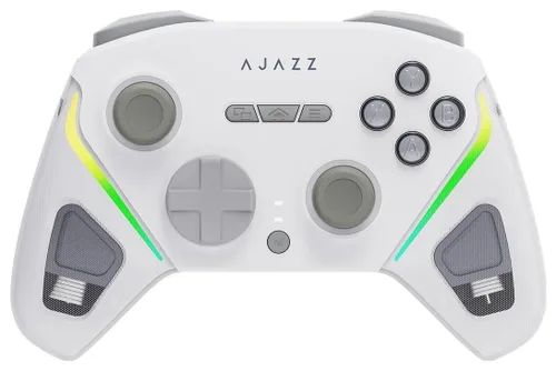 Ajazz GP100S bezprzewodowy ze stacją dokującą biały