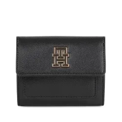 Женский кошелек Tommy Hilfiger Th Timeless Med Flap в Bill AW0AW15258 Black BDS