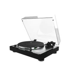 Gramofon Thorens TD 402 DD Półautomatyczny Napęd bezpośredni Przedwzmacniacz Czarny błyszczący