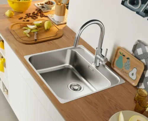 Bateria Franke Smart Glenda J pull-out Stal szlachetna