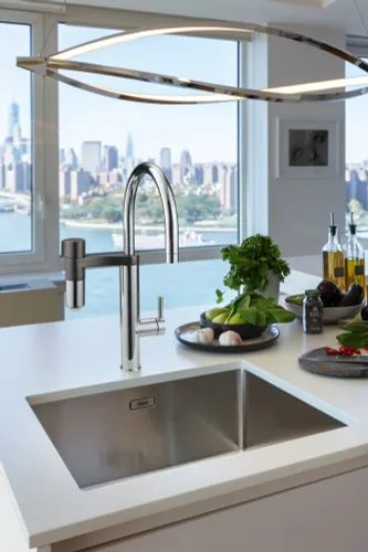 Bateria kuchenna stojąca FRANKE Vital J do filtra wody Chrom 120.0621.229